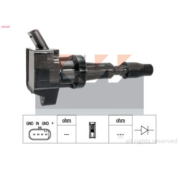 Zapalovací cívka KW 470 647