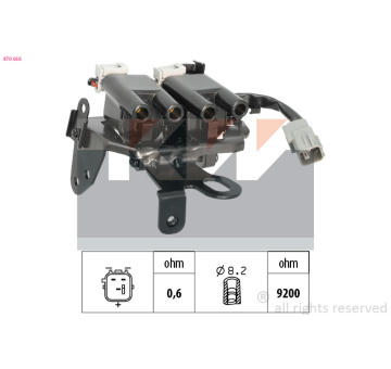 Zapalovací cívka KW 470 656
