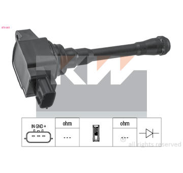 Zapalovací cívka KW 470 661