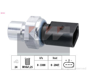 Tlakový vypínač, klimatizace KW 480 026