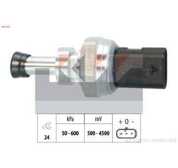 Senzor, tlak výfukového plynu KW 480 043