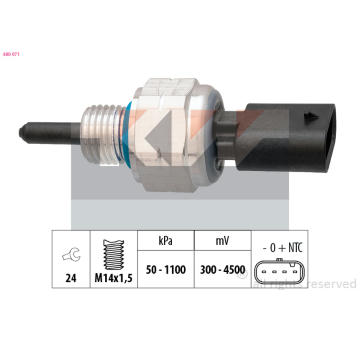 Snímač, tlak oleje KW 480 071