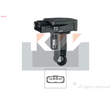 Snímač průtoku vzduchu KW 491 163