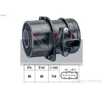 Snímač průtoku vzduchu KW 491 191