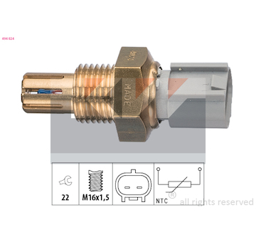 Snímač, teplota nasávaného vzduchu KW 494 024