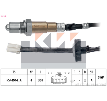 Lambda sonda KW 498 340