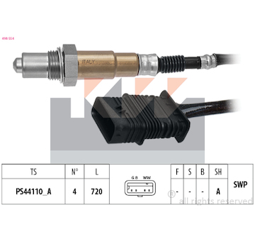 Lambda sonda KW 498 554