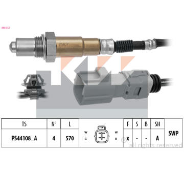 Lambda sonda KW 498 557