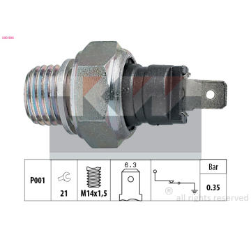 Olejový tlakový spínač KW 500 006