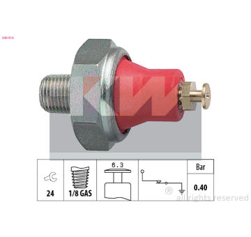 Olejový tlakový spínač KW 500 016