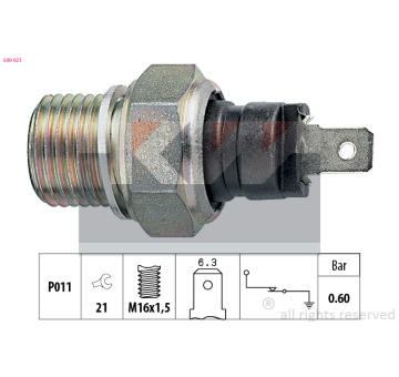 Olejový tlakový spínač KW 500 021