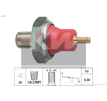 Olejový tlakový spínač KW 500 031