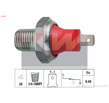 Olejový tlakový spínač KW 500 032