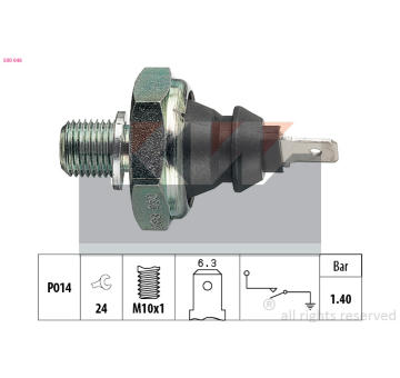 Olejový tlakový spínač KW 500 046