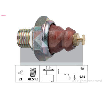 Olejový tlakový spínač KW 500 052