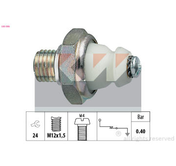 Olejový tlakový spínač KW 500 098