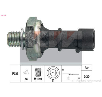 Olejový tlakový spínač KW 500 170