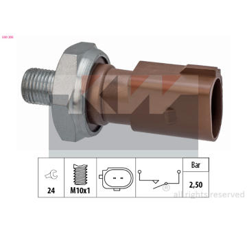 Olejový tlakový spínač KW 500 205