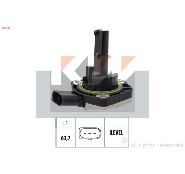 Snímač, stav motorového oleje KW 500 248