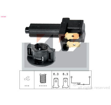 Spinac brzdoveho svetla KW 510 041