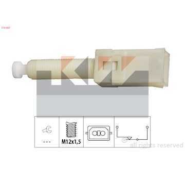 Spinac brzdoveho svetla KW 510 087