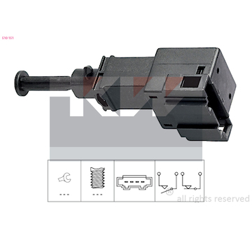 Spinac brzdoveho svetla KW 510 151