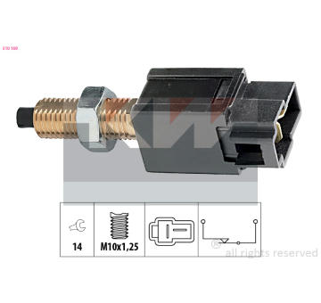 Spinac, ovladani spojky (rizeni motoru) KW 510 169