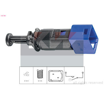 Spinac, ovladani spojky (rizeni motoru) KW 510 195