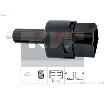 Spinac, ovladani spojky (GRA) KW 510 202