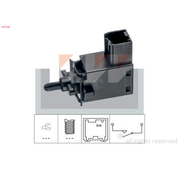 Spinac, ovladani spojky (rizeni motoru) KW 510 242