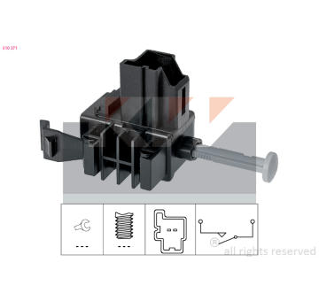 Spinac, ovladani spojky (rizeni motoru) KW 510 271