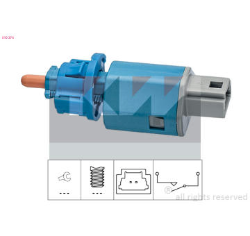 Spinac, ovladani spojky (rizeni motoru) KW 510 274