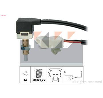 Spinac, ovladani spojky (rizeni motoru) KW 510 302