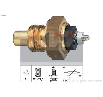 Snímač, teplota oleje KW 530 099