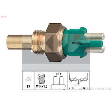 Snímač, teplota chladiva KW 530 140