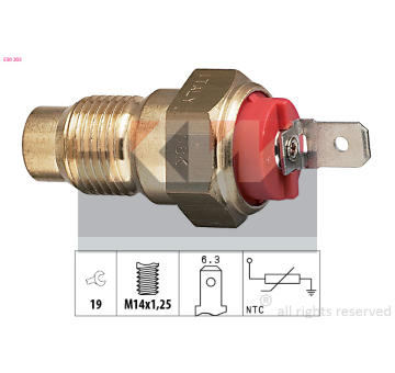 Snímač, teplota chladiva KW 530 203
