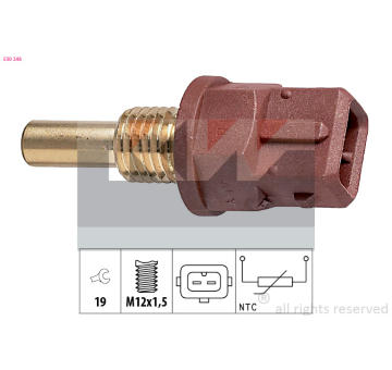 Snímač, teplota chladiva KW 530 248