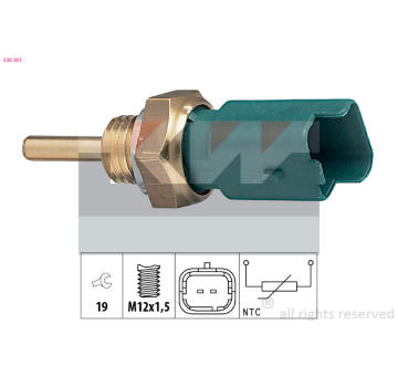 Snímač, teplota chladiva KW 530 261