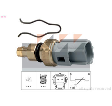 Snímač, teplota chladiva KW 530 302