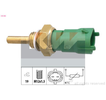 Snímač, teplota paliva KW 530 408