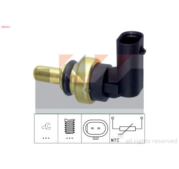 Snímač, teplota chladiva KW 530 412