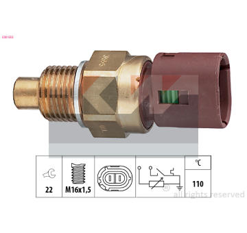 Snímač, teplota chladiva KW 530 555