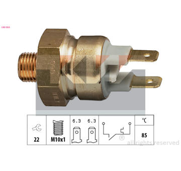 Teplotní spínač KW 540 056