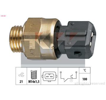 Teplotní spínač KW 540 081