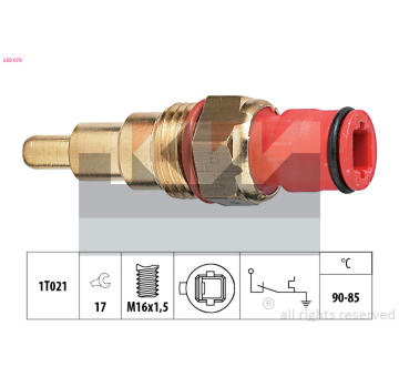 Teplotní spínač, větrák chladiče KW 550 070