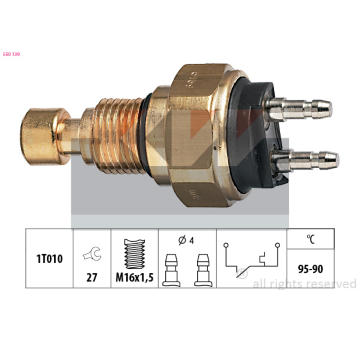Teplotní spínač, větrák chladiče KW 550 139
