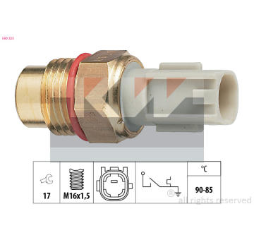 Teplotní spínač, větrák chladiče KW 550 223