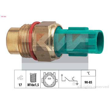 Teplotní spínač, větrák chladiče KW 550 266