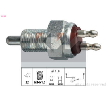 Spínač, světlo zpátečky KW 560 007