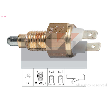 Spínač, světlo zpátečky KW 560 011